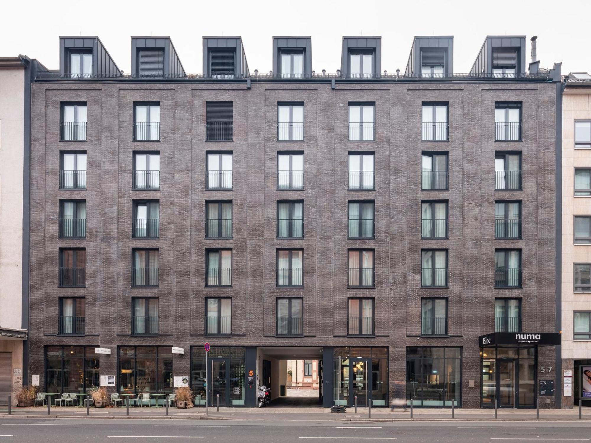 Numa Frankfurt Bloc Aparthotel Frankfurt am Main Exterior photo